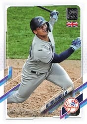 2021 Topps UK Edition Base Set Gleyber Torres #118 card