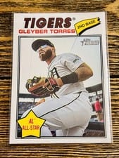 2026 Topps Heritage Gleyber Torres #243 card
