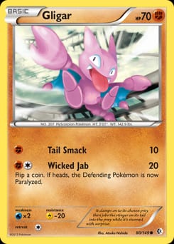 Boundaries Crossed Gligar #80 card
