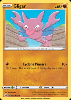 Lost Origin Gligar #95 card