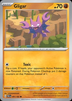 Paradox Rift Gligar #91 card