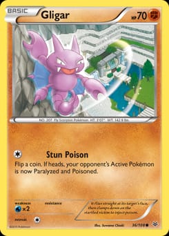 Roaring Skies Gligar #36 card
