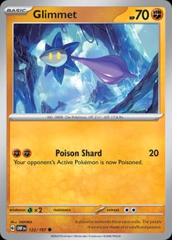 Obsidian Flames Glimmet #122 card