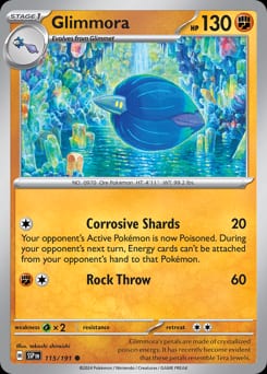 Surging Sparks Glimmora #115 card