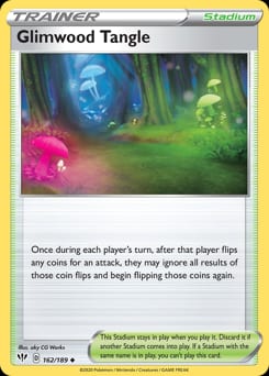 Darkness Ablaze Glimwood Tangle #162 card