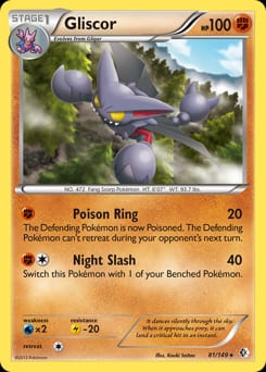 Boundaries Crossed Gliscor #81 card