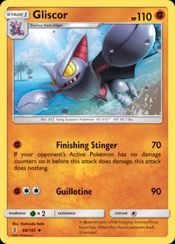 Guardians Rising Gliscor #68 card