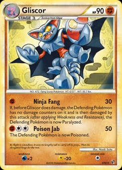 2010 HS—Undaunted Gliscor #4 card
