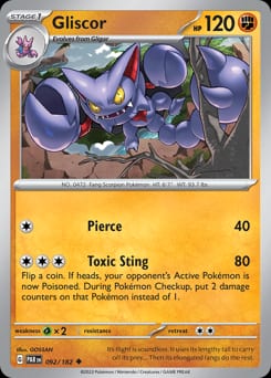 Paradox Rift Gliscor #92 card