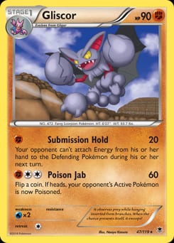 Phantom Forces Gliscor #47 card