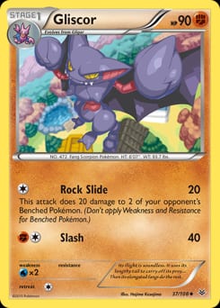 Roaring Skies Gliscor #37 card