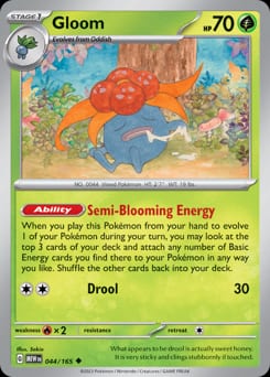 151 Gloom #44 card