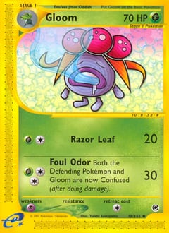 2002 Expedition Base Set Gloom #78 card