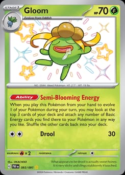 2024 Paldean Fates Gloom #93 card