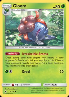 2019 Unbroken Bonds Gloom #7 card