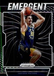 2019-20 Panini Prizm Emergent Goga Bitadze #26 card