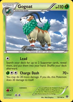 XY Gogoat #19 card