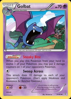 Generations Golbat #31 card