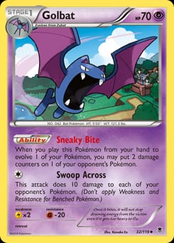 Phantom Forces Golbat #32 card