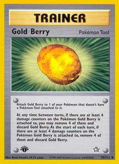 Neo Genesis Gold Berry #93 card