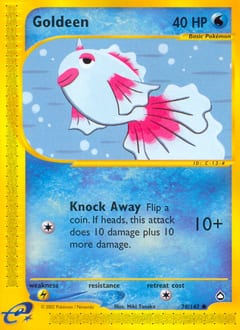 Aquapolis Goldeen #78 card