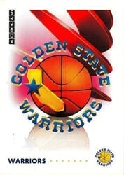 1991-92 SkyBox Base Set Golden State Warriors #359 card
