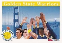 1992-93 Hoops Base Set Golden State Warriors #274 card