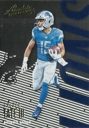 2018 Panini Absolute Base Set Golden Tate III #34 card