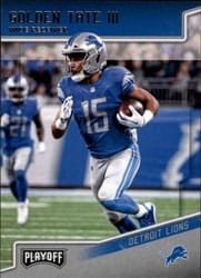 2018 Panini Playoff Base Set Golden Tate III #65 card