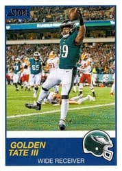 2019 Score Base Set Golden Tate III #192 card