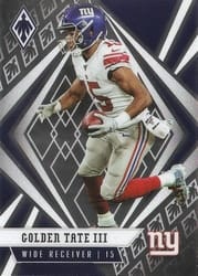 2020 Panini Phoenix Base Set Golden Tate III #81 card