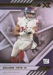 2020 Panini XR Base Set Golden Tate III #90 card