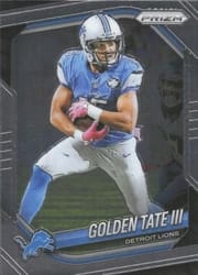 2025 Panini Prizm Base Set Golden Tate III #139 card