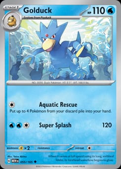 2023 151 Golduck #55 card