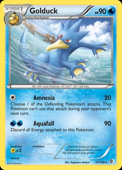 2012 Boundaries Crossed Golduck #35 card