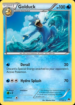 2016 BREAKpoint Golduck #17 card