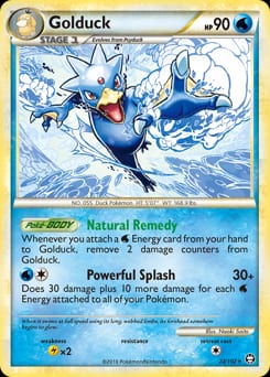 2010 HS—Triumphant Golduck #22 card