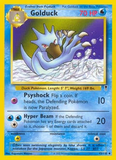 2002 Legendary Collection Golduck #43 card