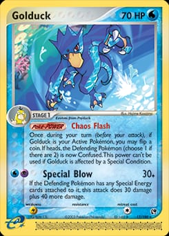 2003 Sandstorm Golduck #17 card
