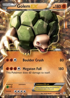 2016 Generations Golem-EX #46 card