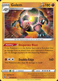 Fusion Strike Golem #137 card