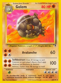 Legendary Collection Golem #24 card