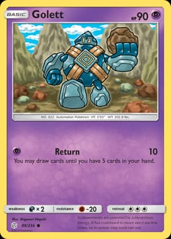 Cosmic Eclipse Golett #89 card