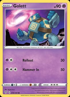 Darkness Ablaze Golett #76 card