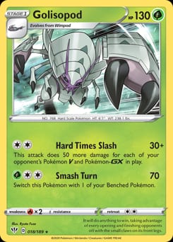 Darkness Ablaze Golisopod #18 card