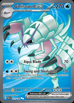 Paradox Rift Golisopod ex #221 card