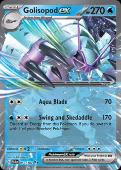 Paradox Rift Golisopod ex #50 card