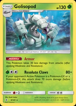 Guardians Rising Golisopod #9 card