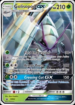 SM Black Star Promos Golisopod-GX #SM62 card