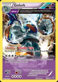 2015 Ancient Origins Golurk #35 card